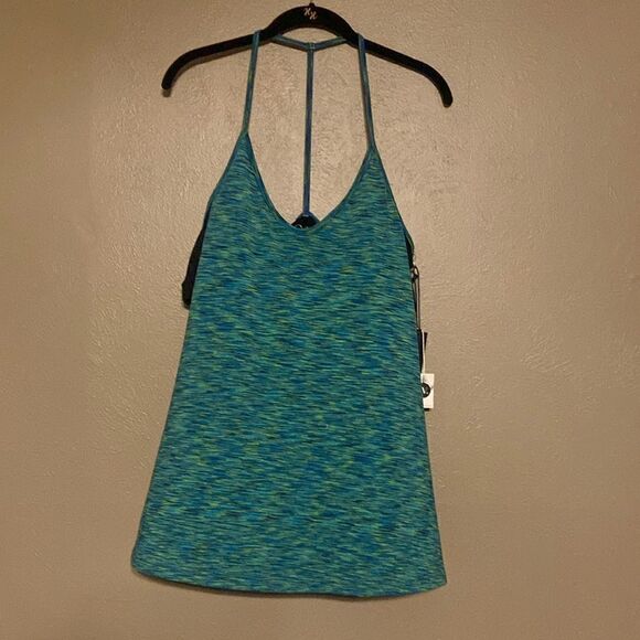 Onyx Athletic Top Sports Bra Workout shirt XL - Picture 1 of 7